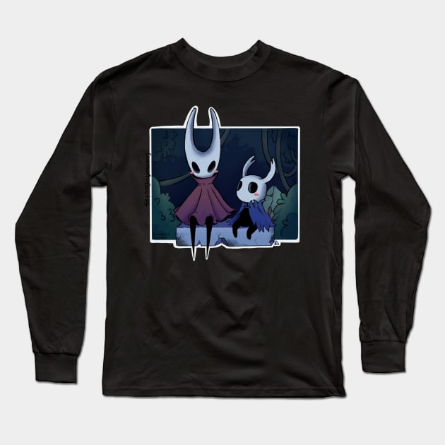 Hollow Knight Long Sleeve T-Shirt by Telemiu